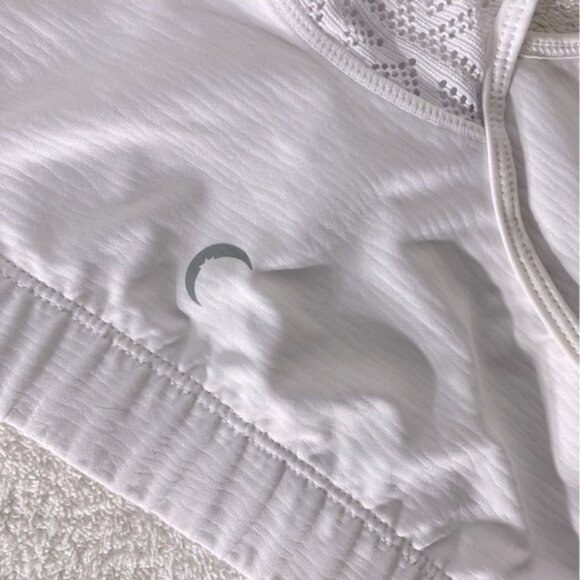 Zyia White Racerback Sports Bra M - Picture 10 of 14